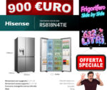 Frigorifero Side By Side  Hisense RS818N4TIE  -  632 L