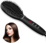 SPAZZOLA LISCIANTE PER CAPELLI IN CERAMICA LEEDYA CON DISPLAY DIGITALE - immagine 2