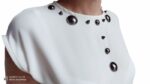 BLUSE DONNA BIANCO DAL TAGLIA DRITTO BY - immagine 2