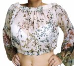 TOP CORTO FLOREALE DONNA - immagine 2