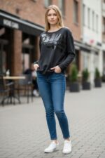 MAGLIETTA DONNA NERA - immagine 3