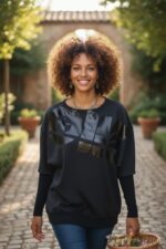 MAGLIETTA DONNA NERA - immagine 4