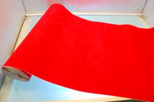 ROUGE PLASTIQUE ADHÉSIF