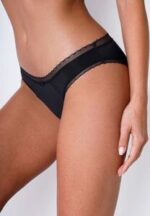 Slip My Daily Comfort nero in microfibra LOVABLE -TAGLIA 5 / XL / 44 EU ​ - immagine 2
