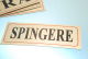TARGHETTA SPINGERE