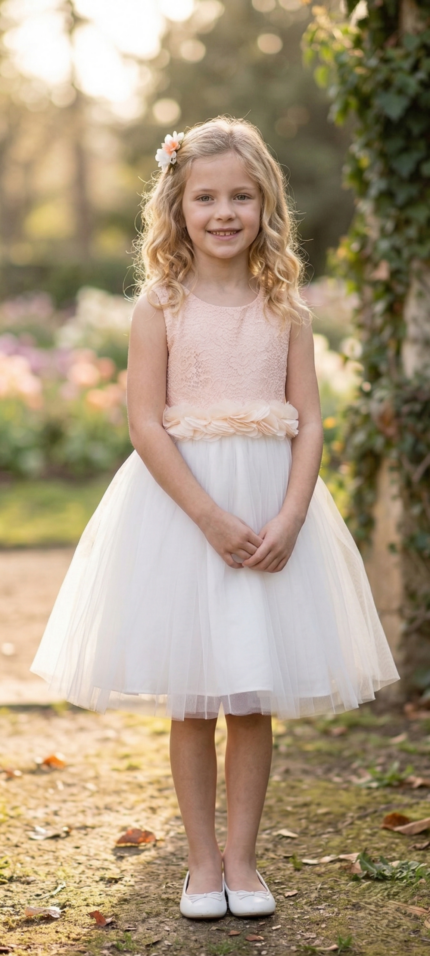 ABITO CERIMONIA 8 ANNI BAMBINA