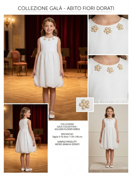 ABIATO ELEGANTE BAMBINA 9/10 ANNI By Cycleband