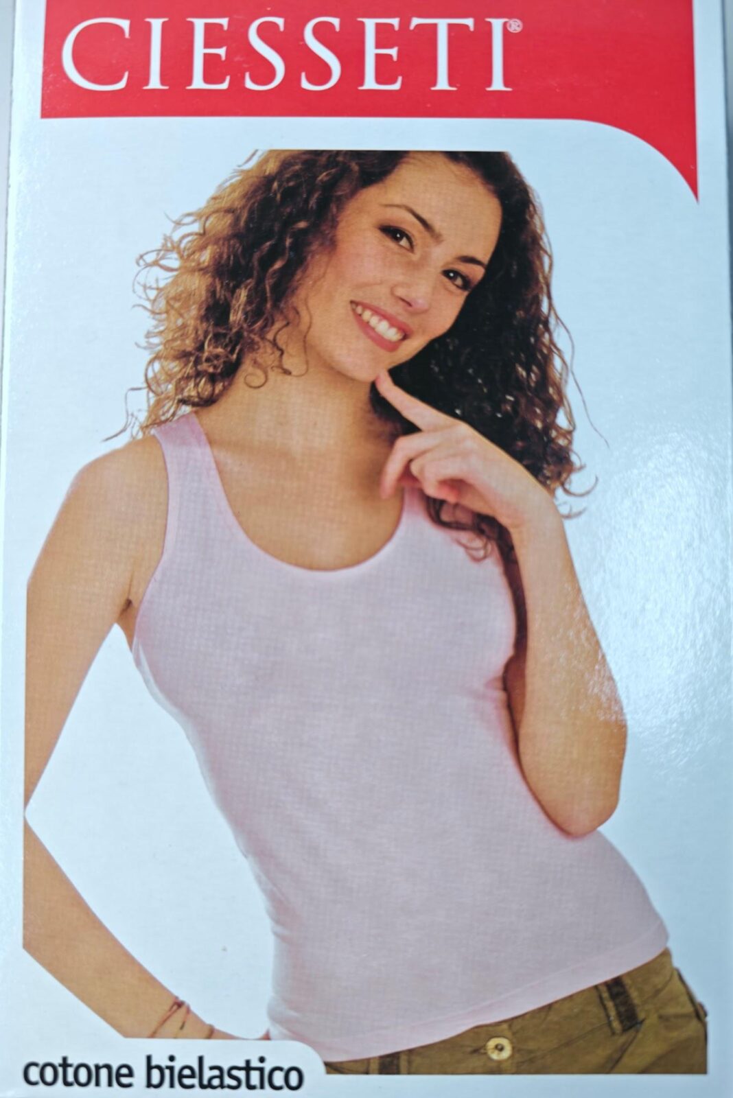 CANOTTA SPALLA LARGA 90 % COTONE – 10 % ELASTAM CANOTTA SPALLA LARGA 90 % COTONE - 10 % ELASTAM