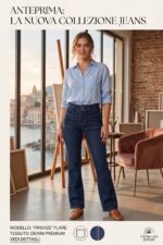 PANTALONI JEANS DONNA STILE ORIGINALE - immagine 2