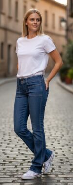 PANTALONI JEANS DONNA STILE ORIGINALE - immagine 4