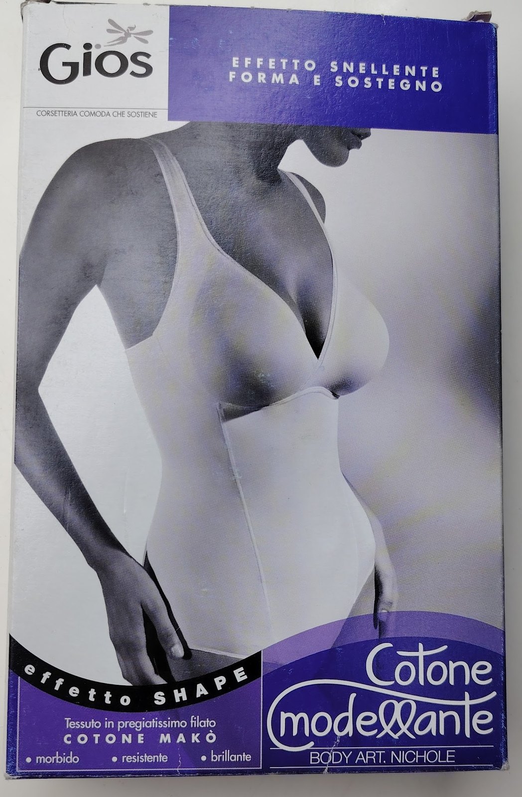 BODY MODELLANTE IN COTONE MAKO’ – EFFETTO SHAPE BODY MODELLANTE IN COTONE MAKO' - EFFETTO SHAPE - immagine 1