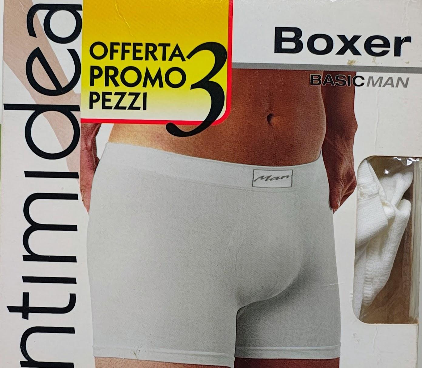 BOXER UOMO BASIC MAN INTIMIDEA BOXER UOMO BASIC MAN INTIMIDEA