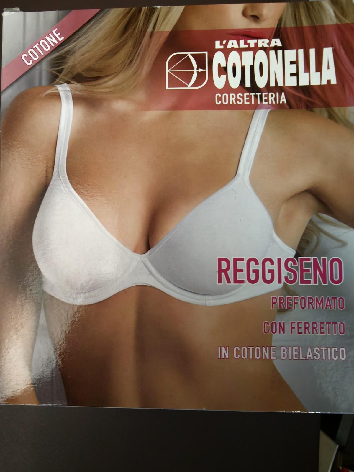 L’ALTRA COTONELLA CORSETTERIA REGGISENO PREFORMATO CON FERRETTO IN CTONE BIELASTICO – JAINE L'ALTRA COTONELLA CORSETTERIA REGGISENO PREFORMATO CON FERRETTO IN CTONE BIELASTICO - JAINE - immagine 1