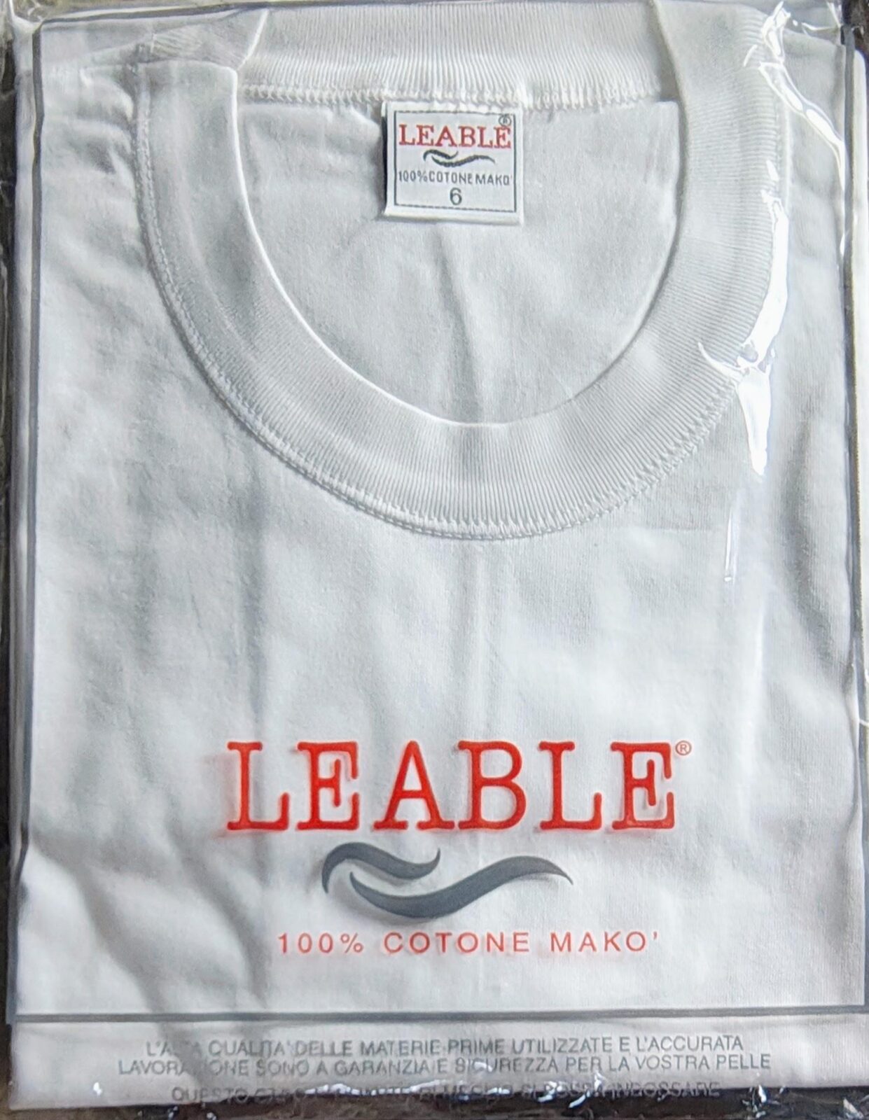LEABLE COTONE MAKO – UOMO LIGNE 64 LEABLE COTONE MAKO - immagine 1