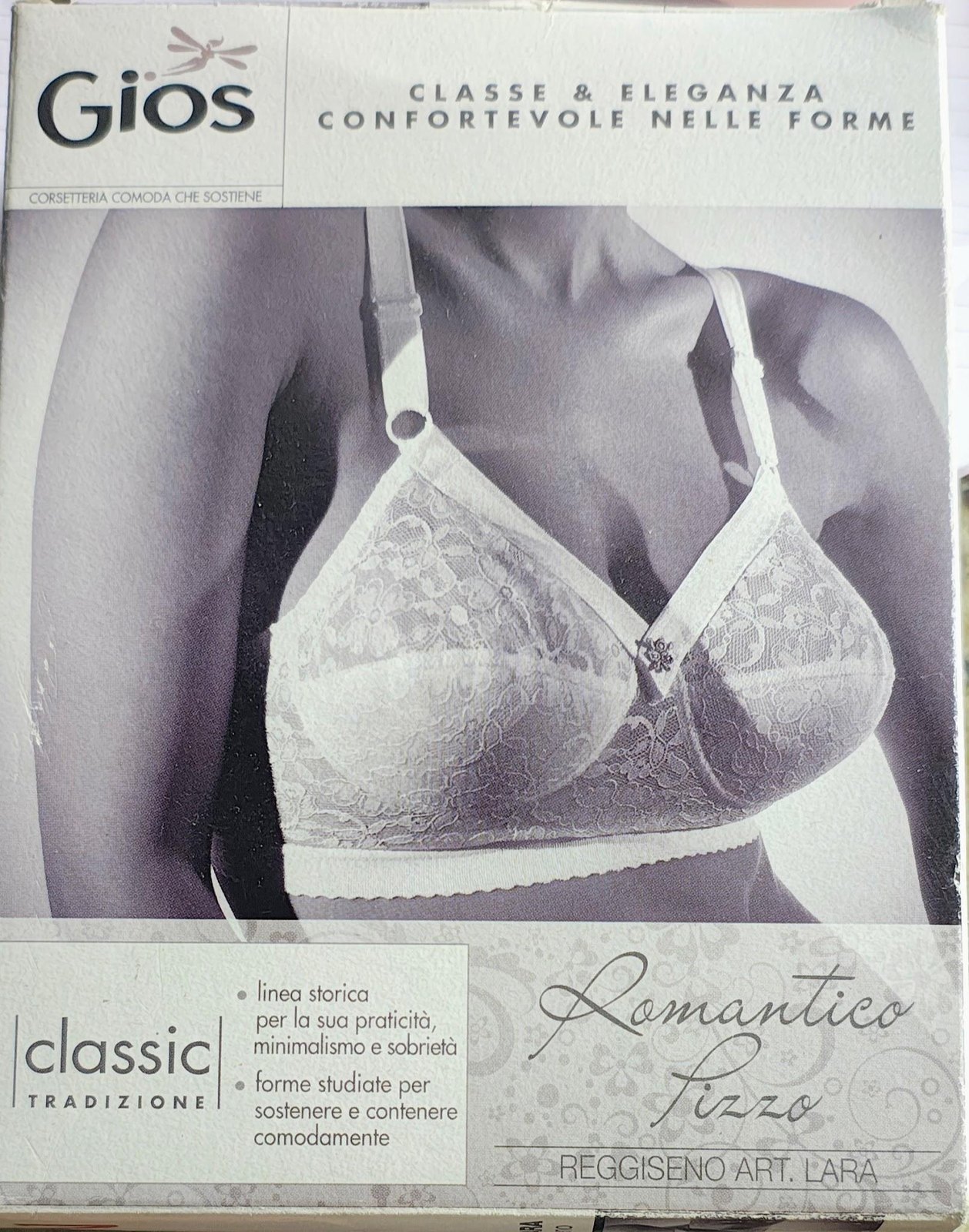 REGGISENO GIOS ROMANTICO PIZZO REGGISENO GIOS ROMANTICO PIZZO - immagine 1