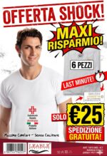 T-SHIRT UOMO LEABLE BIANCO 100 % COTONE MAKO'