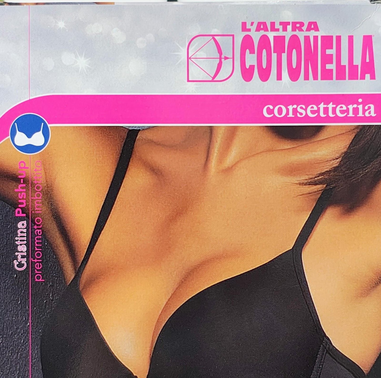 l’altra cotonella puish-up preformato imbottito cristina l'altra cotonella puish-up preformato imbottito cristina - immagine 1