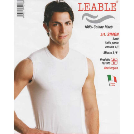 T-SHIRT LEABLE SIMON SMANICATA COTONE