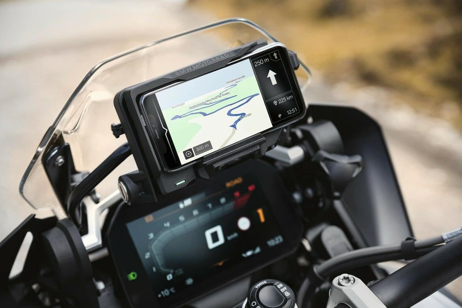 BMW_Motorrad_ConnectedRide_Cradle_77521542248 BMW Motorrad ConnectedRide Cradle Supporto Smartphone - immagine 1
