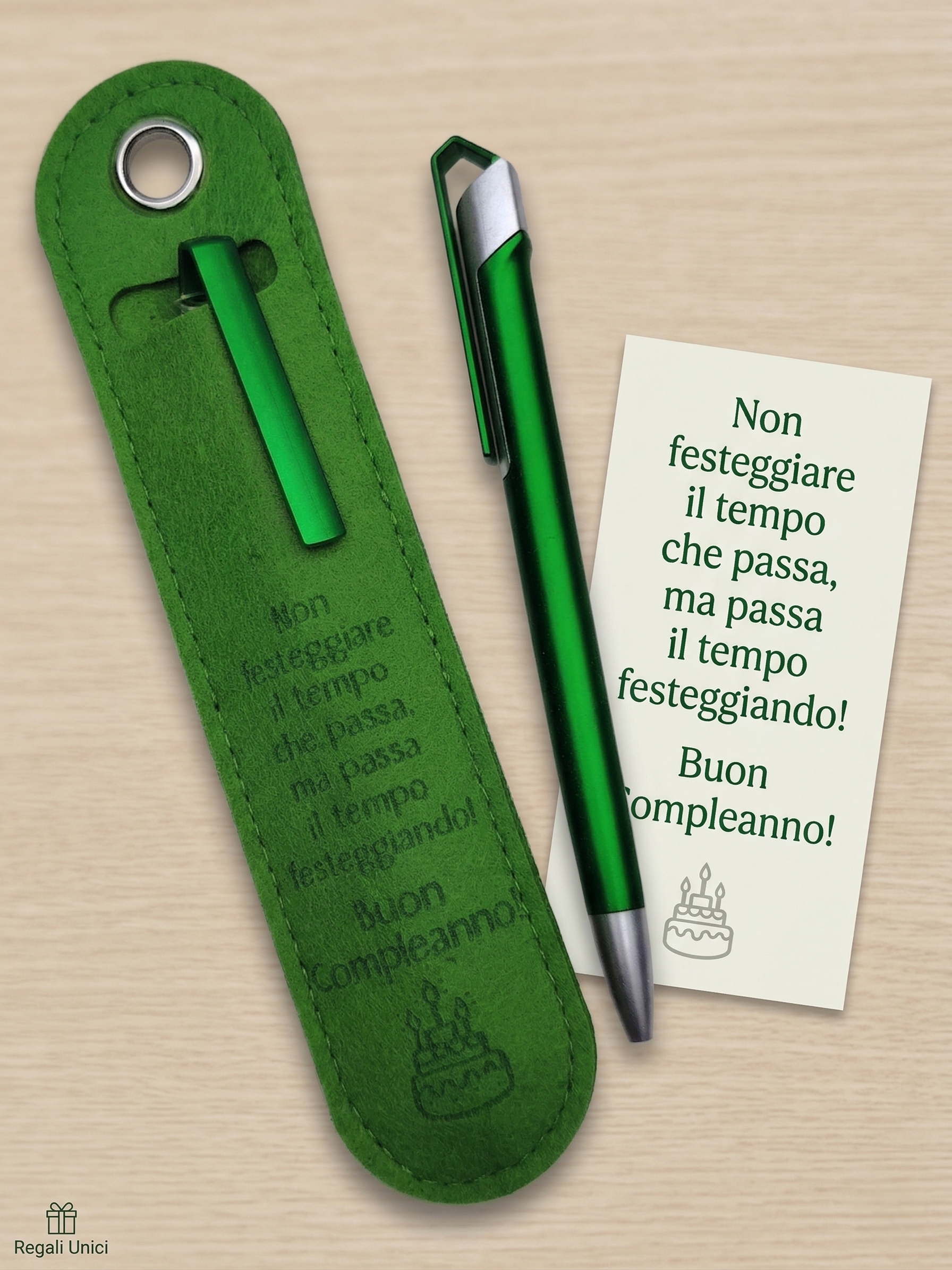 BUON COMPLEANNO Penna a Sfera con Dedica - Buon Compleanno - immagine 1