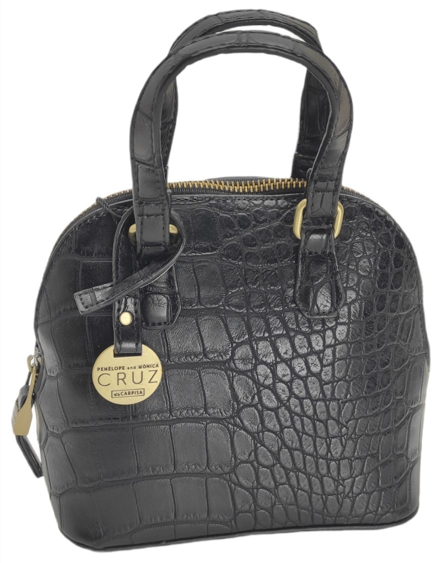 Carpisa_Cruz_Borsa_Effetto_Cocco_Nero Carpisa Penélope & Mónica Cruz Borsa Effetto Cocco - Nero