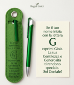 Penna a Sfera con Dedica - Lettera G - immagine 2
