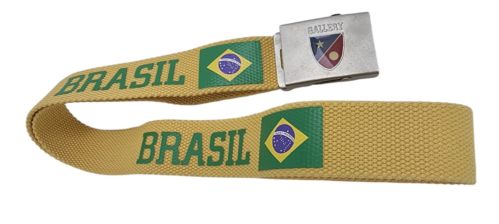 Gallery_Team_Brasil_Cintura_Unisex_117cm Gallery Team Brasil Cintura Unisex 117 cm - Giallo/Verde - immagine 1