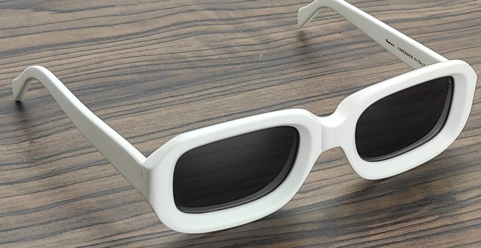 ILLESTEVA_Vinyl_White_Grey_52_Bianco_Grigio OCCHIALE DA SOLE BIANCA ORIGINALE BY ILLESTEVA VINYL - immagine 1