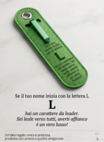 Penna a Sfera con Dedica - Lettera L - immagine 3