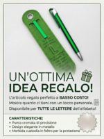 Penna a Sfera con Dedica - Lettera L - immagine 2