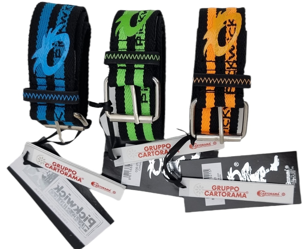 Pickwick_Cintura_Unisex_Multicolor_110x4cm Pickwick Cintura Unisex Multicolor 100% Cotone 110 x 4 cm - immagine 1