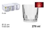 Set 6 Bicchieri Montecarlo 270 ml - immagine 4
