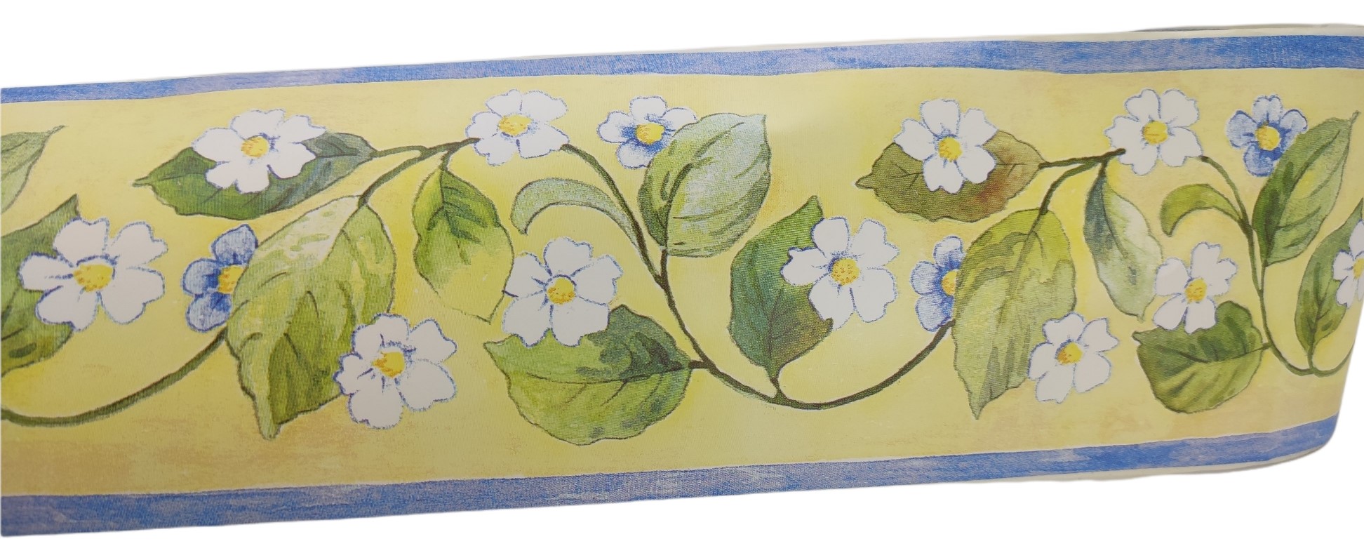 BORDO_ADESIVO_CON_FIORI_ROSA_441573_01 BORDURE ADHÉSIVE AVEC FLEURS ROSE