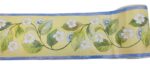 BORDURE ADHÉSIVE AVEC FLEURS ROSE - foto 2