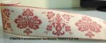 BORDURE ADHESIVE ORNEMENTALE BORDEAUX