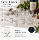 Set 6 Calici per Vino - immagine 2