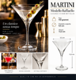 Set 5 Coppe Martini Modello Raffaello - immagine 3