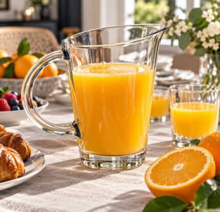 Caraffa in Vetro Trasparente