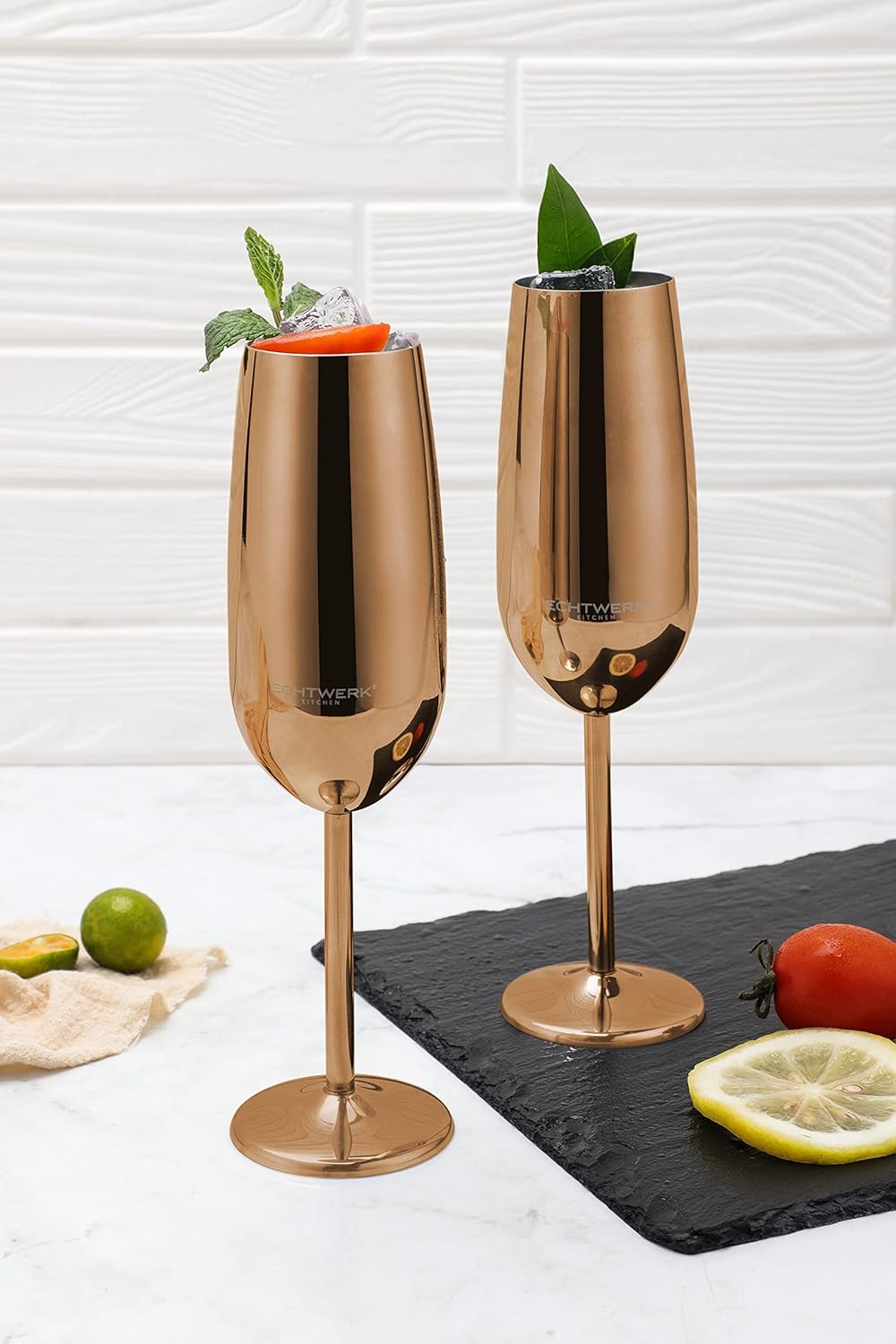 ECHTWERK Set 6 Calici Acciaio Inox Rose Gold ECHTWERK - immagine 1