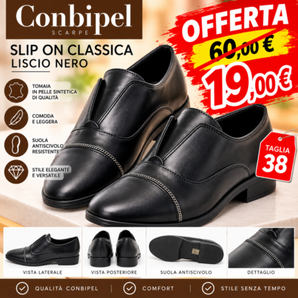 SCARPE DONNA CONBIPEL VERA PELLE CLASSICHE