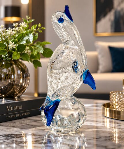 Pinguino in Vetro di Murano