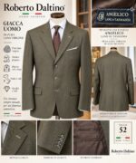 Roberto Daltino Giacca Uomo Pura Lana Vergine