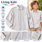 Camicia Bambino Living Kids 7 Anni in Cotone