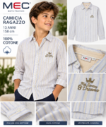 Camicia Ragazzo Mek 13 Anni in Cotone 100%