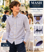 Camicia Ragazzo Mash 15 Anni in Cotone 100%