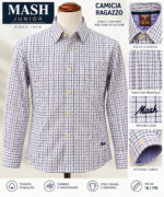 Camicia Ragazzo Mash 15 Anni in Cotone 100% - immagine 3